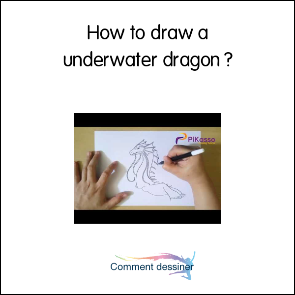 How to draw a underwater dragon